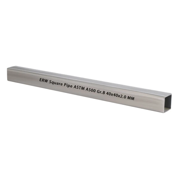 ASTM A500 Rohre aus quadratischem Kohlenstoffstahl